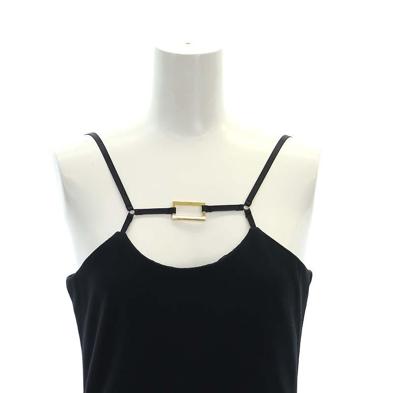 未使用品 シュン SHUN fitted long dress ワンピース キャミワンピース  