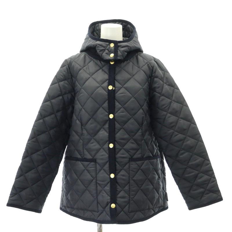 トラディショナルウェザーウェアキルティングジャケット金ボタンサイズ36