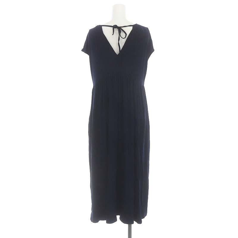 スリードッツ three dots Travel line dress ワンピース ロング 