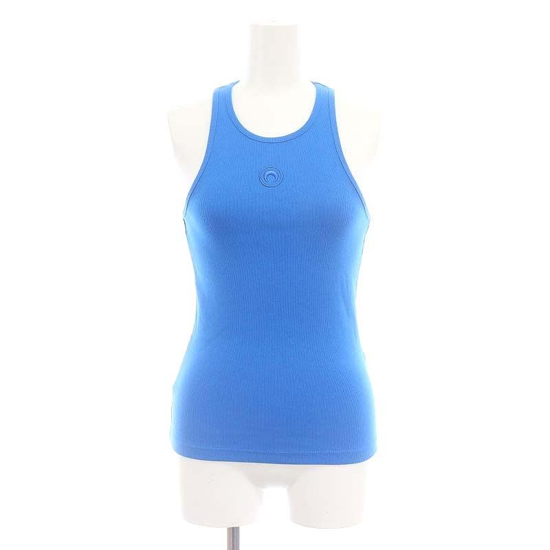美品 24ss MARINE SERRE Organic Cotton マリーンセル MARINE SERRE 24SS Organic Cotton Rib 2x2 Tank Top