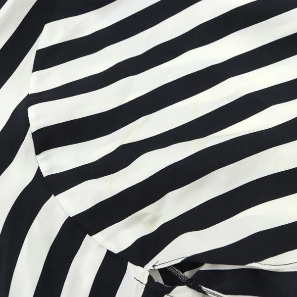 ステラマッカートニー STELLA McCARTNEY シルク ストライプ