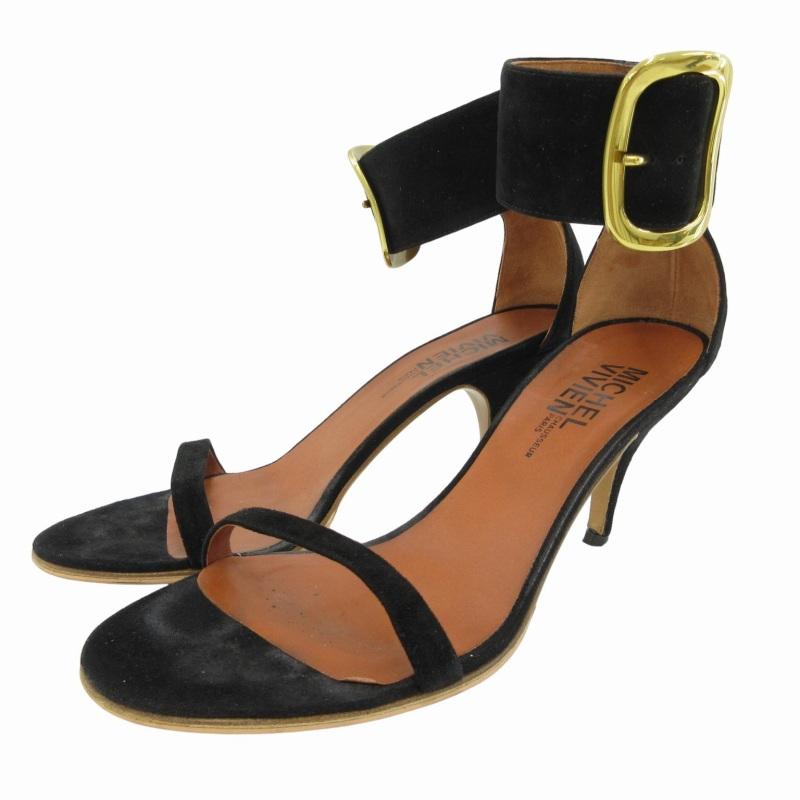 ミッシェル ヴィヴィアン MICHEL VIVIEN パンプス ヒール オープントゥ  