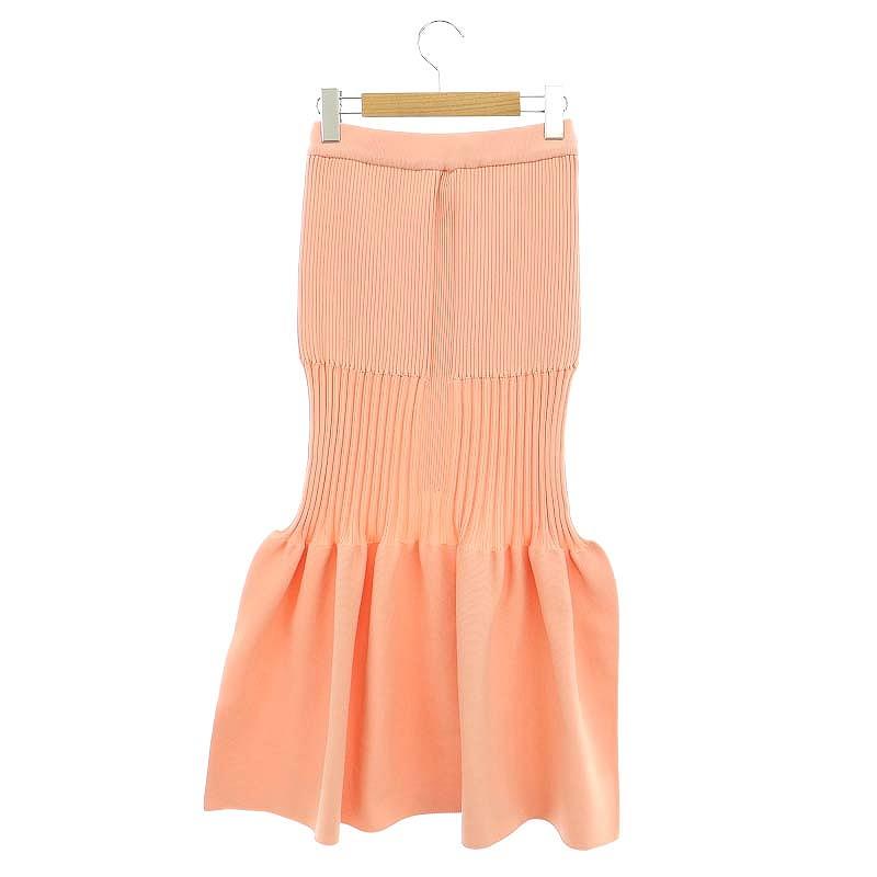 シーエフシーエル CFCL FLUTEDSKIRT2スカート ニット ロング リブ 1 