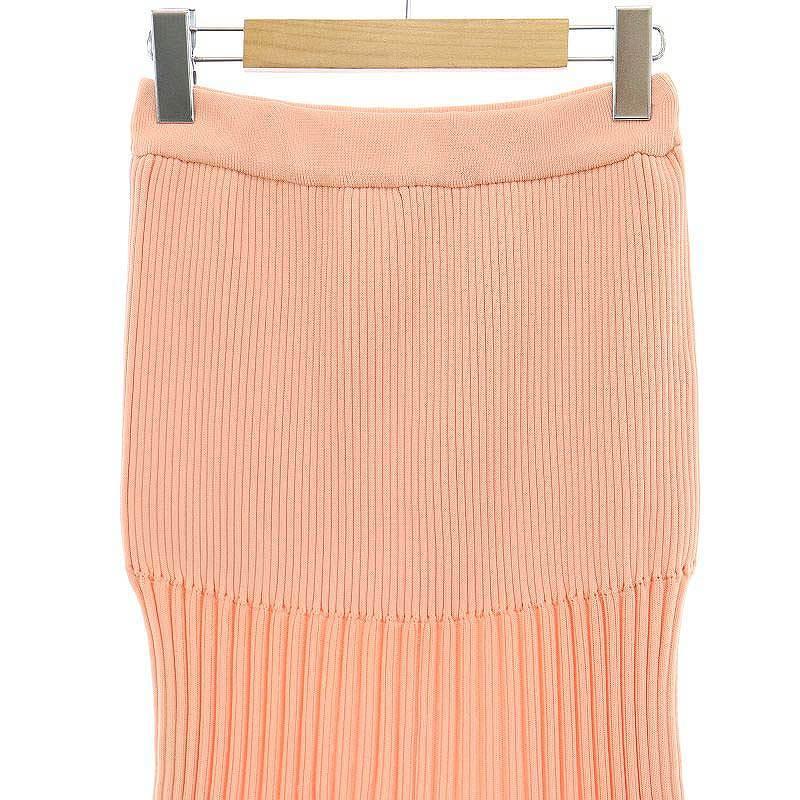 シーエフシーエル CFCL FLUTEDSKIRT2スカート ニット ロング リブ 1 