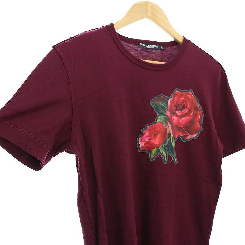 DOLCE&GABBANA ドルチェ&ガッバーナ ドルガバ バラプリント DOLCE&GABBANA ドルチェ&ガッバーナ ドルガバ バラプリント