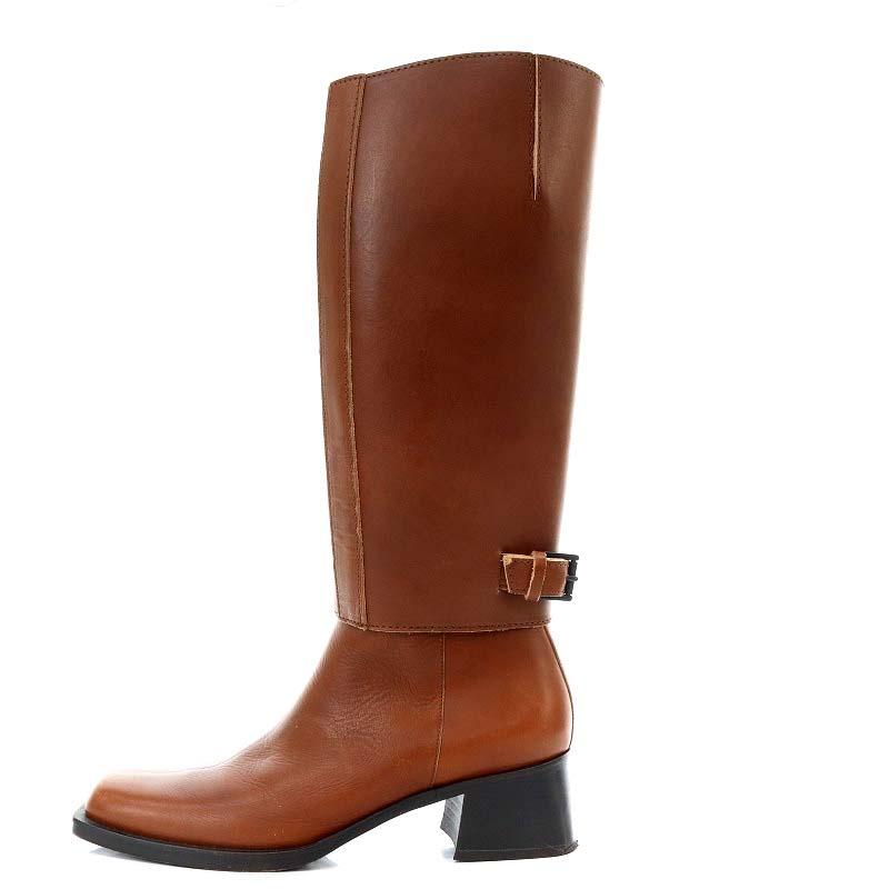 メゾンエウレカ MAISON EUREKA CHUNKY SQUARE 2WAY JOCKEY BOOTS 