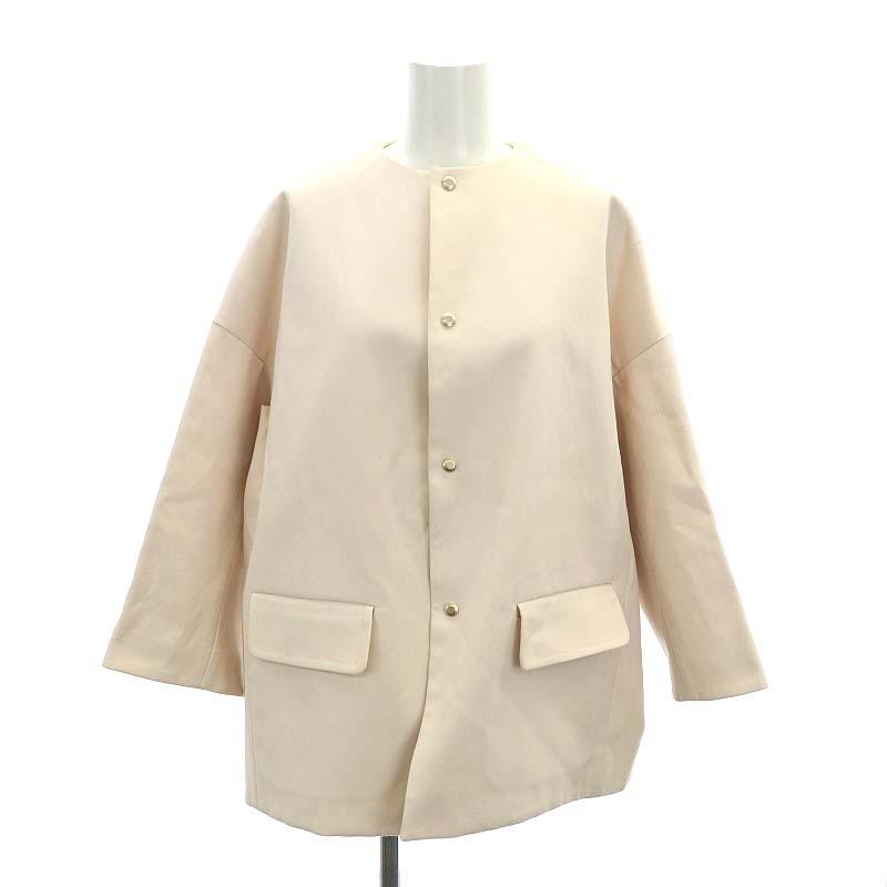Drawer グレージュ ハーフコート 36 Drawer グレージュ ハーフコート 36