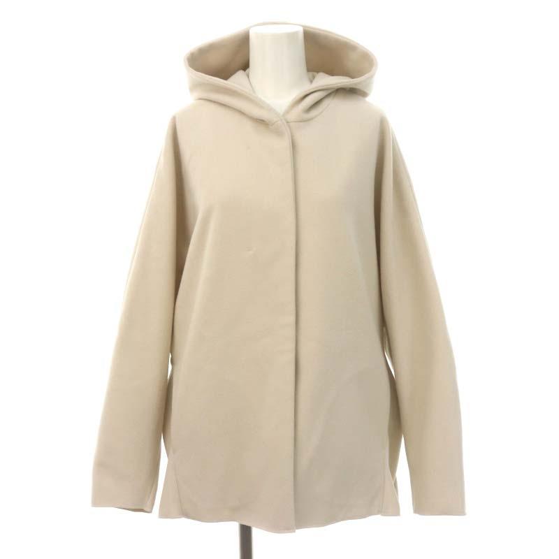 ヨリ yori 21AW ライトフーデットジャケット ショートコート F ライト