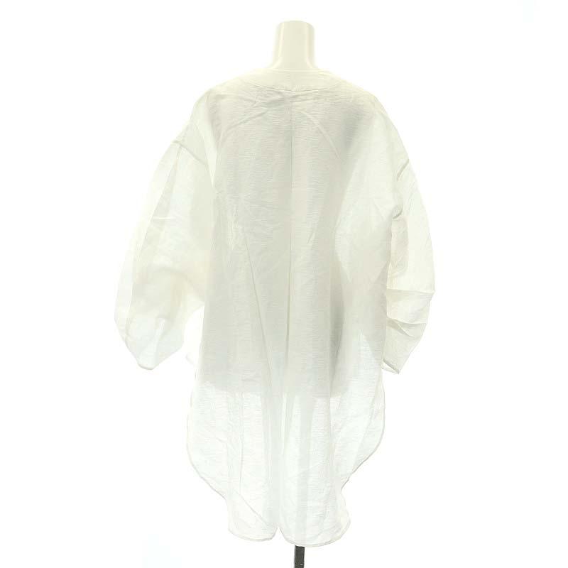 未使用品 ル フィル LE PHIL 24SS シアーカーデブラウス シャツ 未使用品 ル フィル LE PHIL 24SS シアーカーデブラウス シャツ