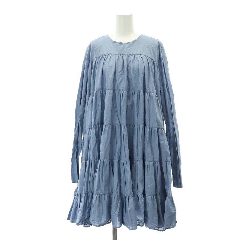 マーレット Merlette SOLIMAN ティアード ワンピース 膝丈 長袖  