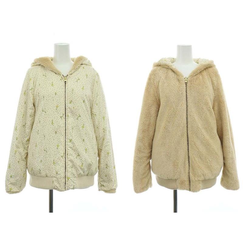 フランシュリッペ franche lippee リバーシブル ボアジャケット  