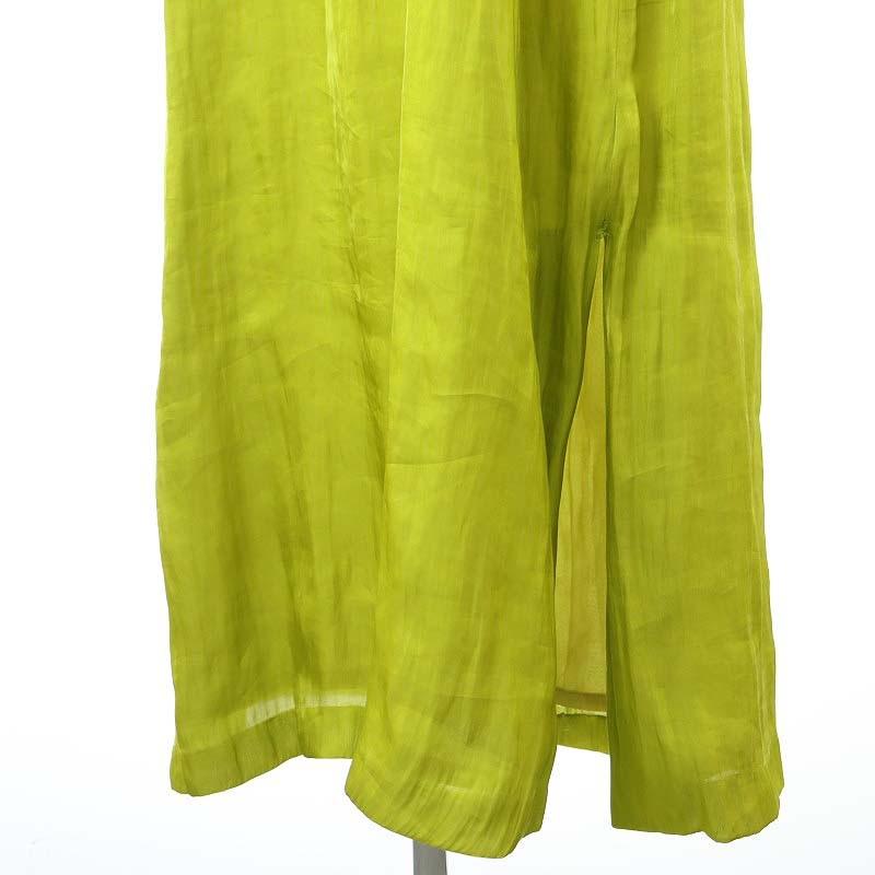 キャバン CABaN シャイニーツイルポリエステル キャミソールワンピース  