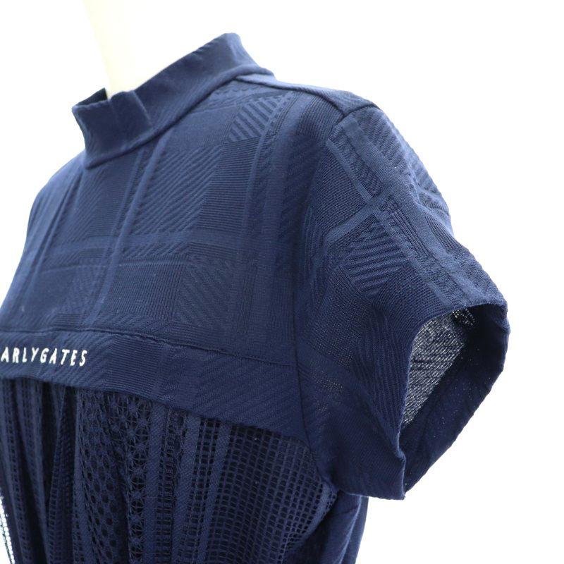パーリーゲイツ PEARLY GATES 23SS モックネックワンピース パーリーゲイツ PEARLY GATES 23SS モックネックワンピース