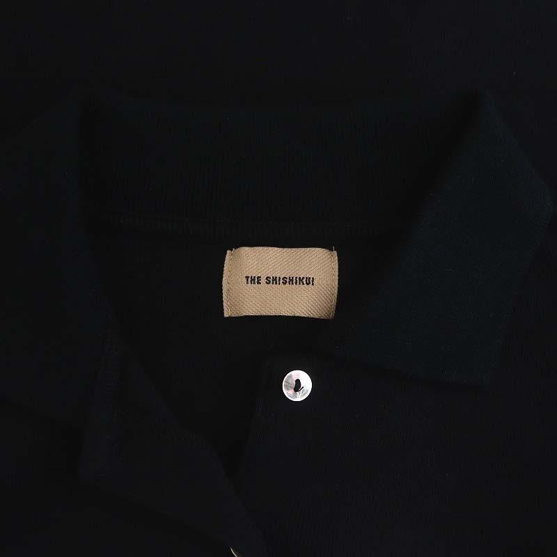 シシクイ THE SHISHIKUI POLO SHIRT ポロシャツ クロップド M 黒 