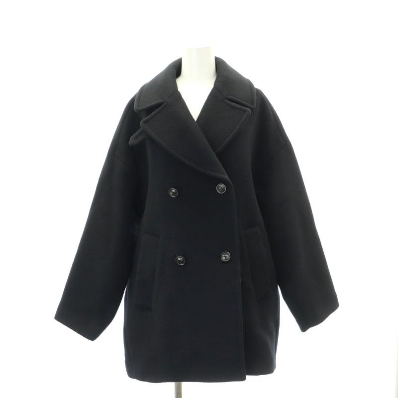ティッカ TICCA 22AW ショートピーコート アウター ダブル 総裏地 