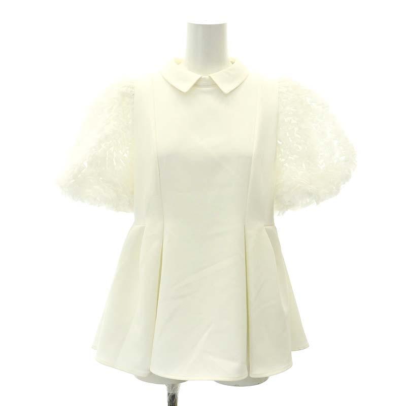 【予約】完売品　CELFORD 襟付きブラウス　アイボリー　36 予約】完売品 CELFORD 襟付きブラウス アイボリー 36 - メルカリ