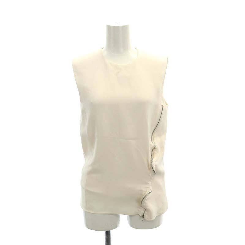 美品セリーヌcelineフィービー ノースリーブトップス ブラウス 36 