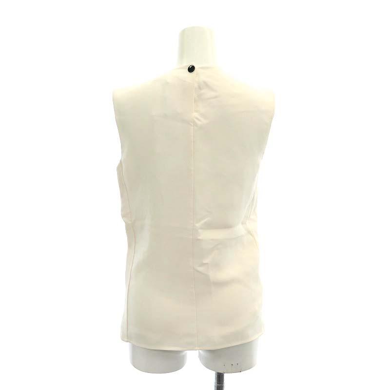 美品セリーヌcelineフィービー ノースリーブトップス ブラウス 36