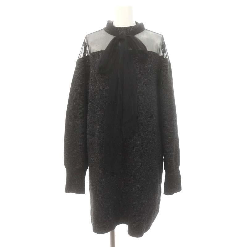Apuweiser-riche アプワイザーリッシェ 23AW シアー切替ボウタイ Apuweiser-riche アプワイザーリッシェ 23AW シアー切替ボウタイ