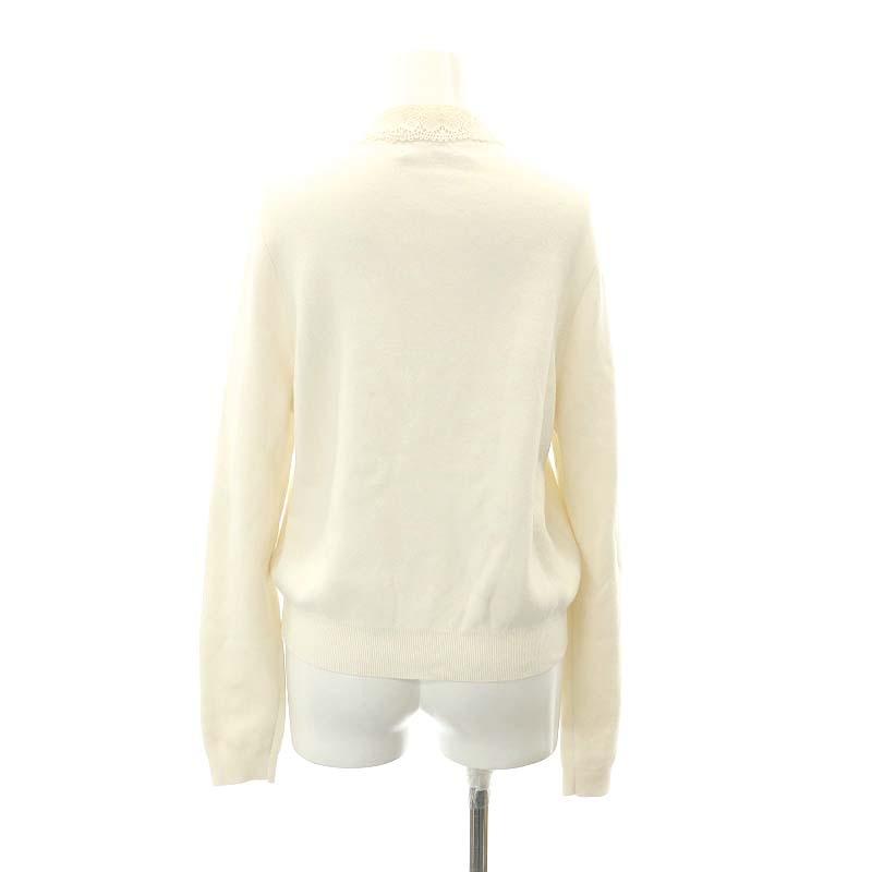 キャバン CABaN 23SS コットンカシミヤ レースコンビポケット  