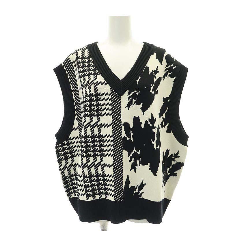 アンドレアアンドコー ANDREA&Co. 23SS CHIDORI×FLOWER VEST ニット 