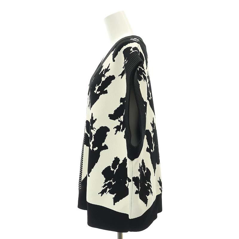 アンドレアアンドコー ANDREA&Co. 23SS CHIDORI×FLOWER VEST ニット  