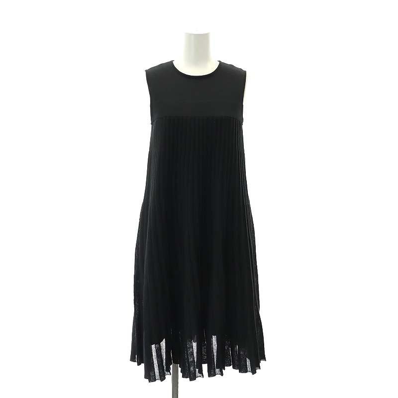 未使用品 フォクシー FOXEY PLEATS KNIT DRESS ドレス  