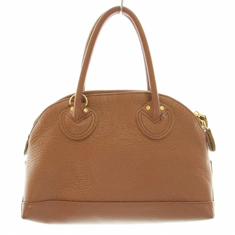 ヤングアンドオルセン EMBOSSED LEATHER ZIP BOAT BAG S エンボス 