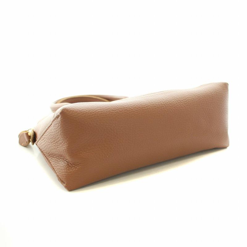 ヤングアンドオルセン EMBOSSED LEATHER ZIP BOAT BAG S エンボス 