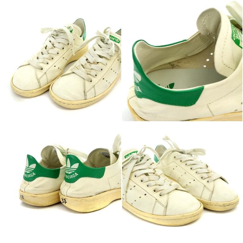 【新品コラボ】37 BALENCIAGA×adidas STAN SMITH 緑 新品コラボ】37 BALENCIAGA×adidas STAN SMITH 緑 Balenciaga x Adidas