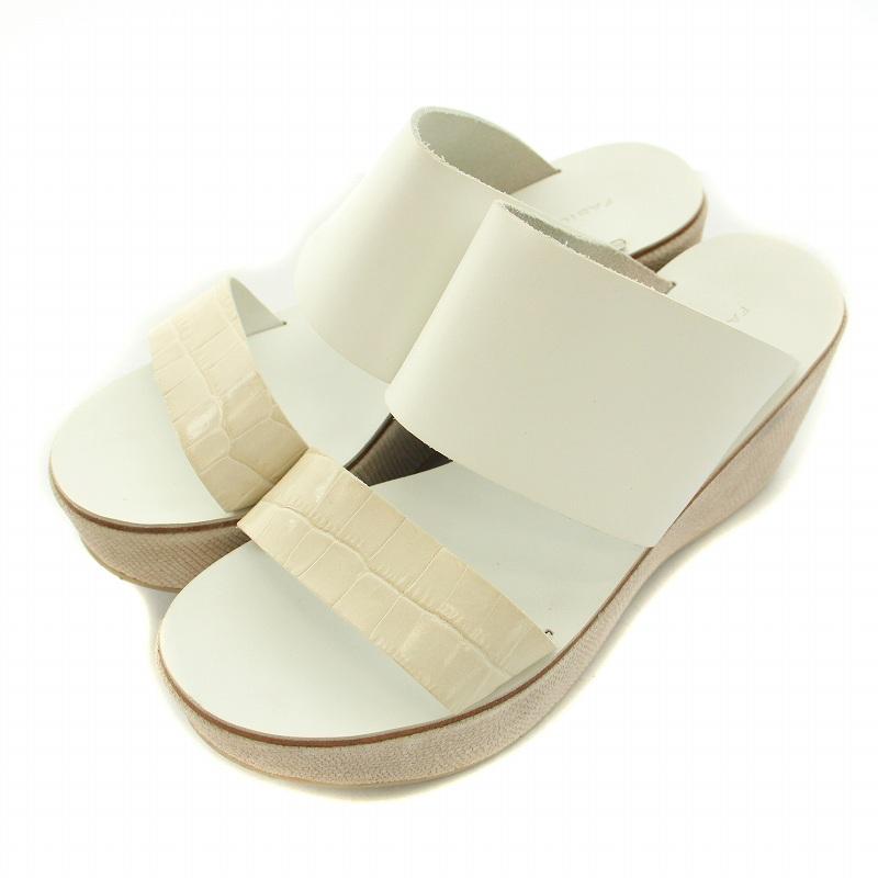 ファビオルスコーニ FABIO RUSCONI ミュール サンダル ウェッジソール  