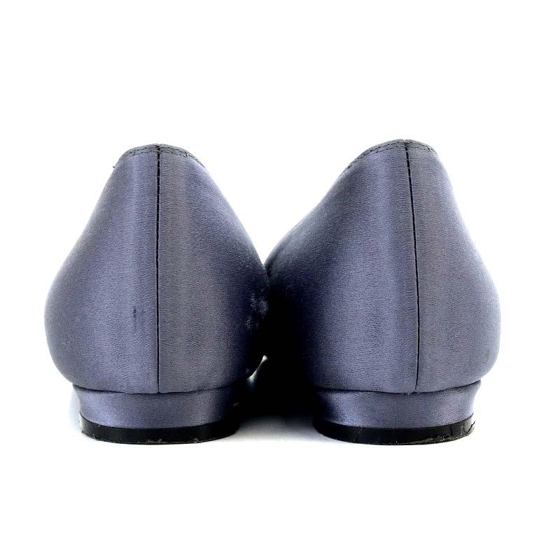 マノロブラニク MANOLO BLAHNIK ハンギシ HANGISIFLAT パンプス 