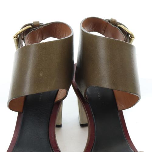 CELINE セリーヌ フィービー期 サンダル BANBAN ハイヒール レザー 35 