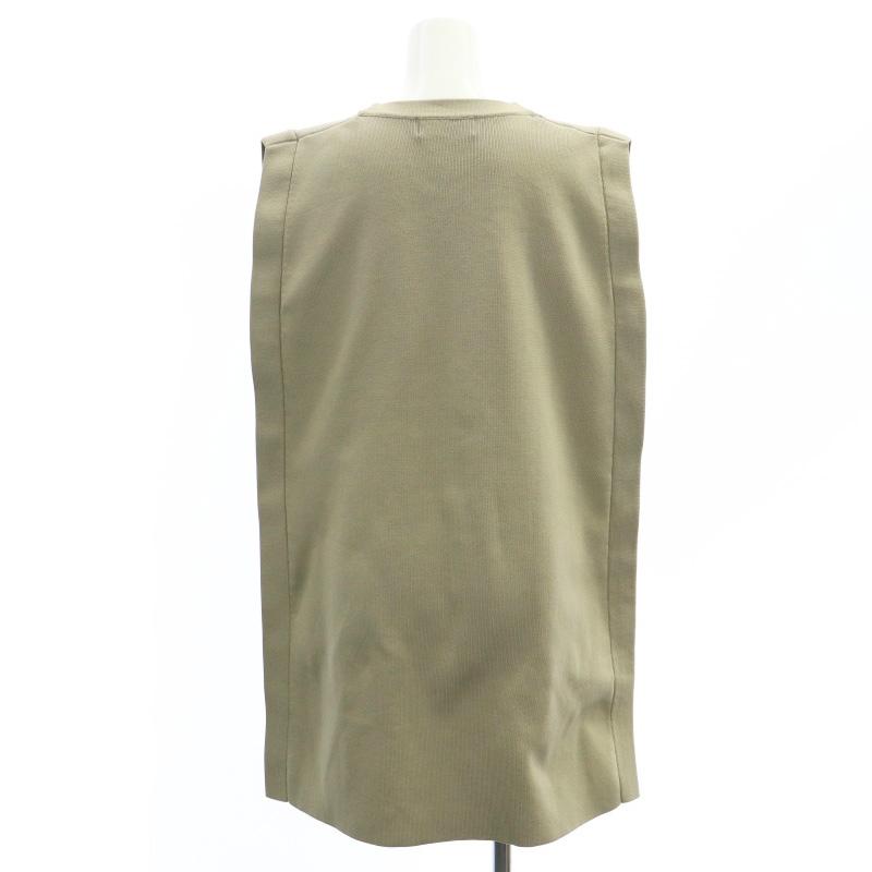 ニット/セーター RIM.ARK Back long square knit tops RIM.ARK Back long square knit tops