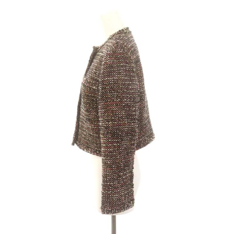 theory（セオリー） Theory 22AW AUTUMN TWEED SH CROP JKT T ノー