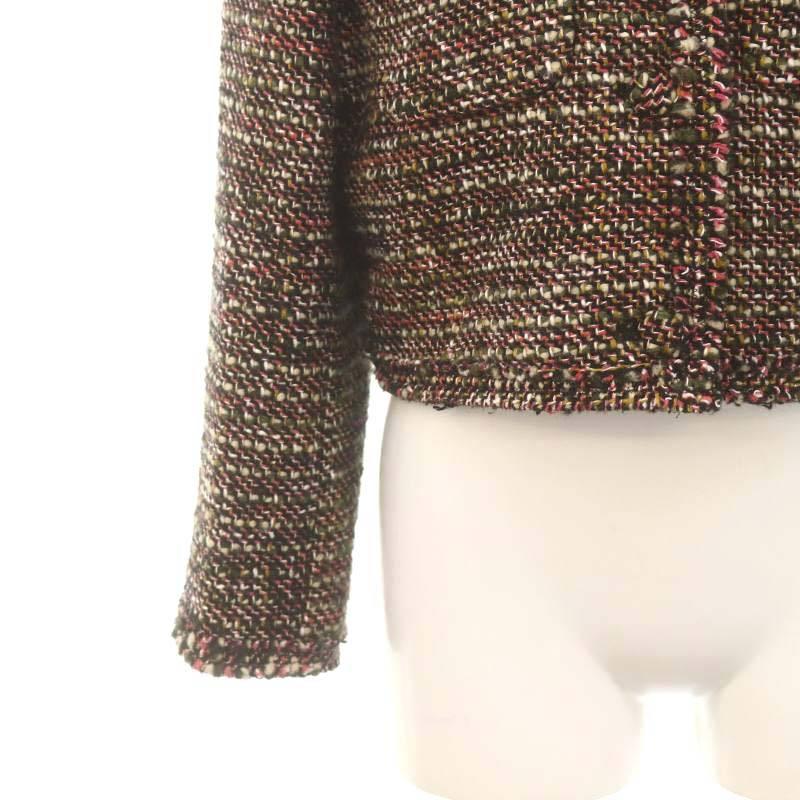 theory（セオリー） Theory 22AW AUTUMN TWEED SH CROP JKT T ノー