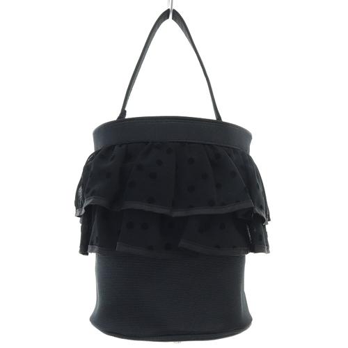 セツコサジテール　フィグ　ターコイズ フリル付きショルダーバッグ セツコサジテール フィグ ターコイズ フリル付きショルダーバッグ