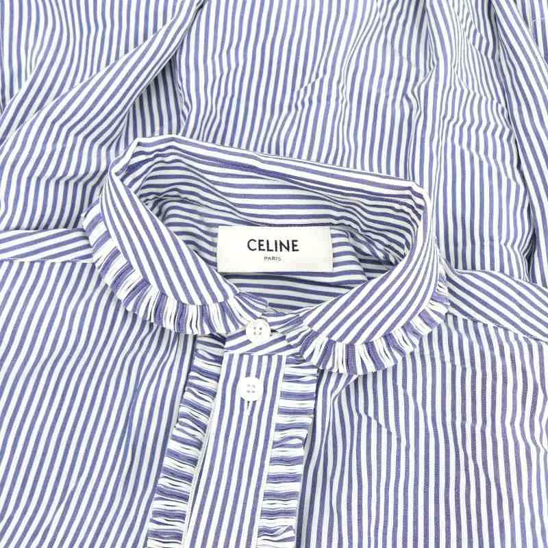 CELINE（セリーヌ） CELINE by Hedi Slimane 2C542110I フリルカラー