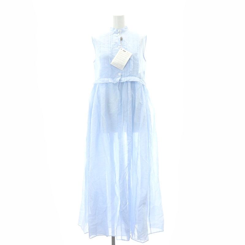 ジルサンダー JIL SANDER ネイビー NAVY ボイルシアーワンピース  