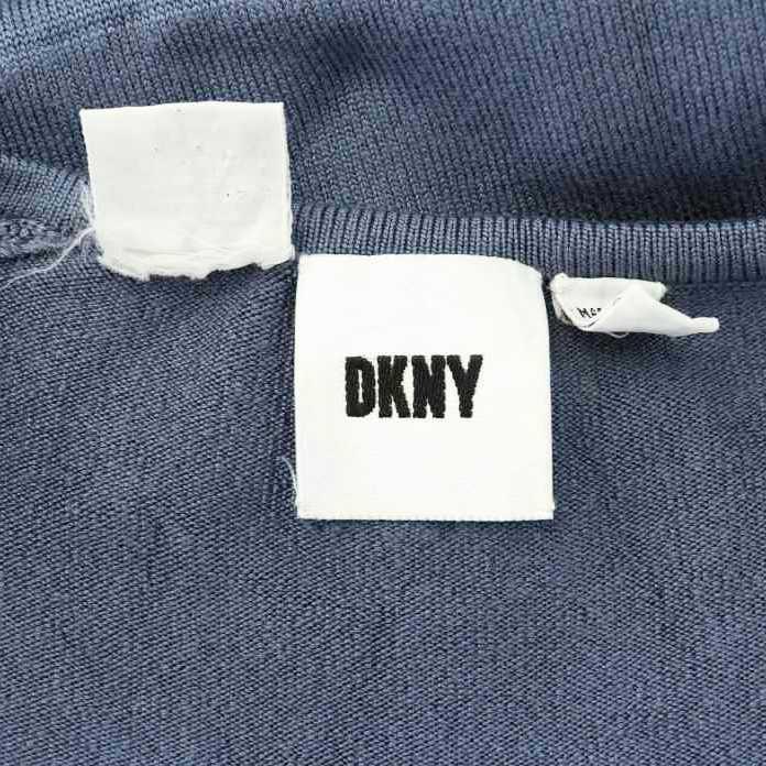 ダナキャランニューヨーク DKNY シルクノースリーブニットワンピース 
