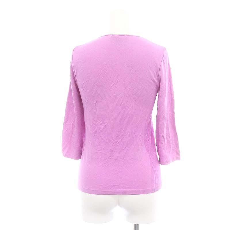プリーツプリーズ PLEATS PLEASE サイドリブクルーネックカットソー T 