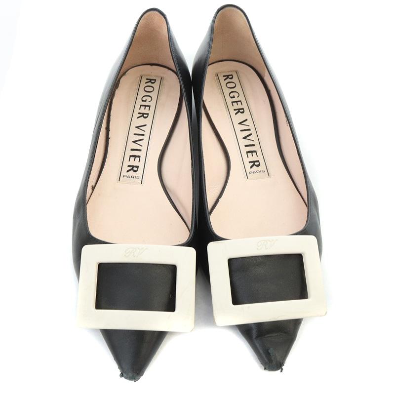 ロジェヴィヴィエ ROGER VIVIER ゴメッティーヌ ナッパレザー ロジェヴィヴィエ ROGER VIVIER ゴメッティーヌ ナッパレザー