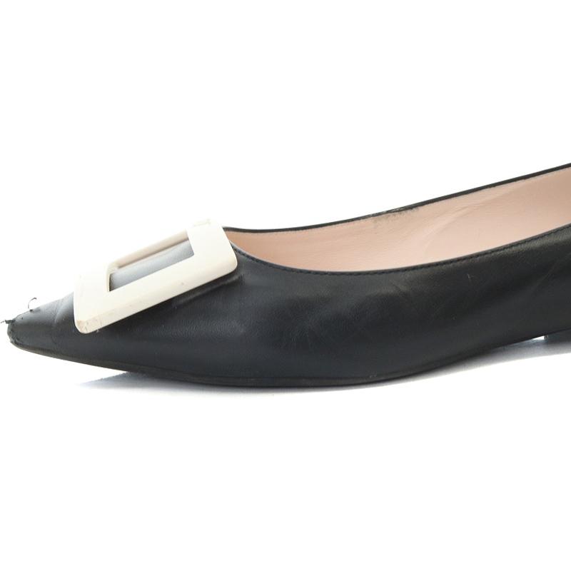 ロジェヴィヴィエ ROGER VIVIER ゴメッティーヌ ナッパレザー