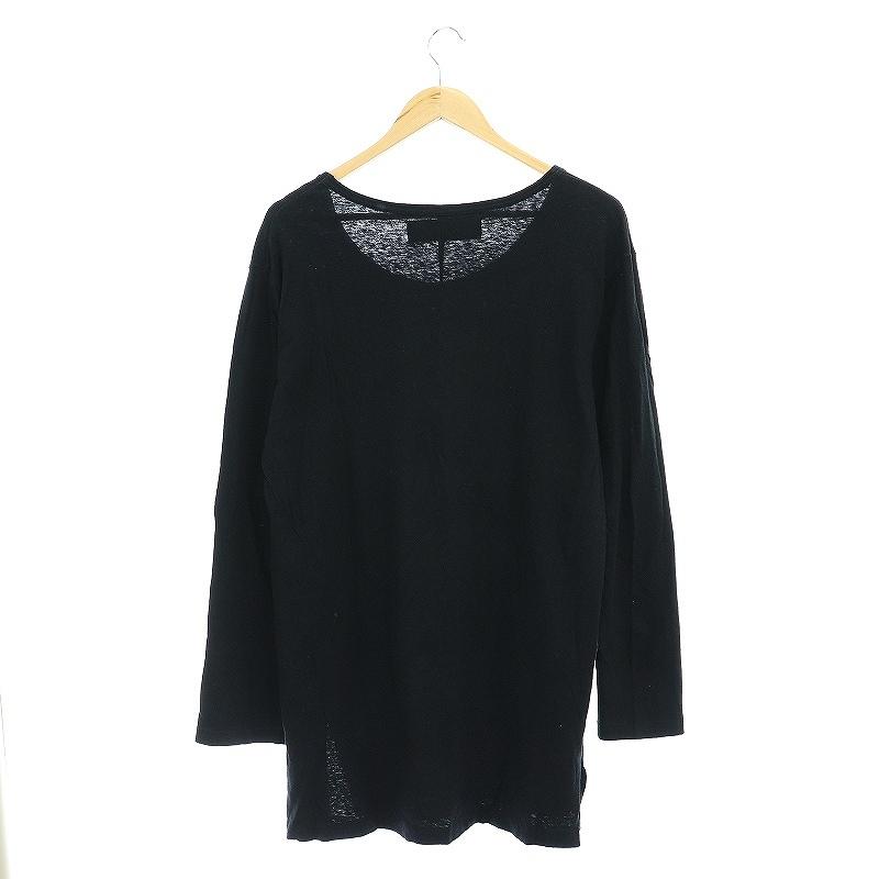 ヨウジヤマモト YOHJI YAMAMOTO セットインスリーブカットソー Tシャツ  