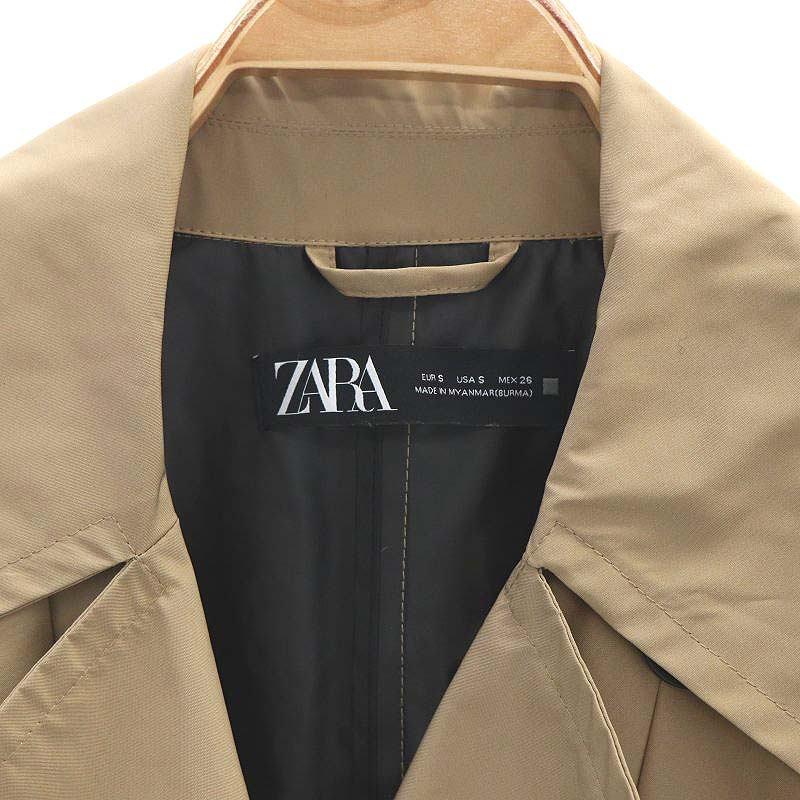 ZARA ザラ トレンチコート スプリングコート ロング ベルト付き ZARA ザラ トレンチコート スプリングコート ロング ベルト付き