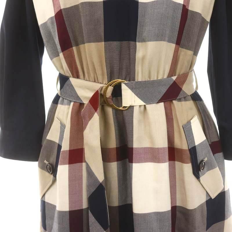 ブルーレーベルクレストブリッジ ショート丈シャツ ノースリブ  