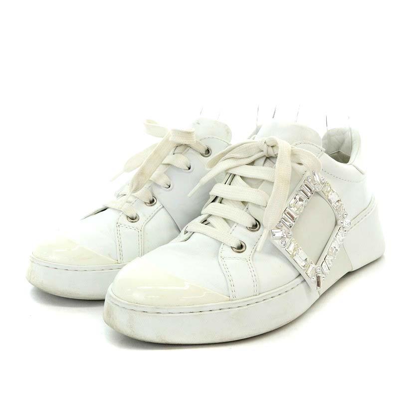 ロジェヴィヴィエ ROGER VIVIER ヴィヴ スケート ストラスバックル 