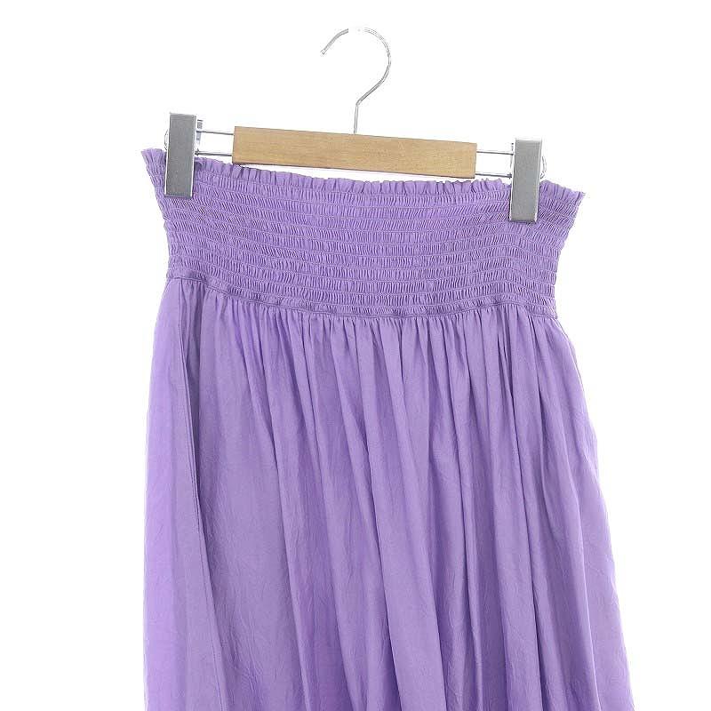 ティアラ Tiara ギャザーボリュームスカート ロング丈 マキシ丈  