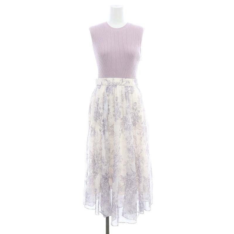 アプワイザーリッシェ 22SS シャーリングウエストドッキングワンピ  