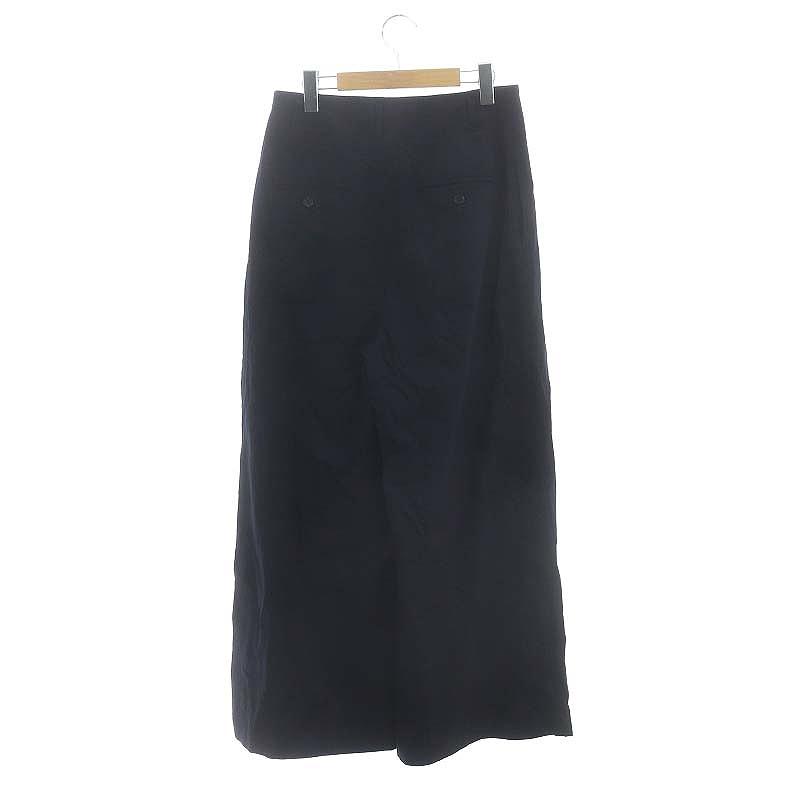 ロンハーマン Ron Herman 23SS リネン混タックワイドパンツ ストレッチ 